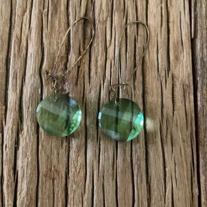 J.crew green earrings